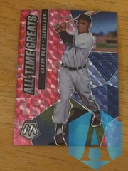 2021 Panini Mosaic LARRY DOBY #ATG10 Pink Prizm All-Time Greats SP Cleveland